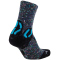 UYN Outdoor Explorer Trekkingsocken Kinder grey multicolor/turquoise 35-38