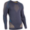UYN Evolutyon langarm Funktionsshirt Herren charcoal/gold/atlantic L/XL