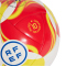 adidas RFEF Spanien Competition Trainingsball 2025/26 JN7294 - white/red/bright yellow 5