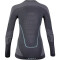 UYN Evolutyon langarm Funktionshirt Damen charcoal/anthrazit/aqua L/XL