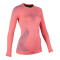 UYN Evolutyon langarm Funktionshirt Damen coral/anthrazit/aqua XS