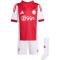 adidas Ajax Amsterdam Heim-Minikit 2025/26 Kinder JI7214 - white 110