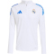 adidas Real Madrid European Trainings-Sweatshirt 2025/26 Herren JP4027 - white XS