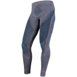 UYN Ambityon lange Funktionsunterhose melange Herren black melange/atlantic/orange shiny S/M