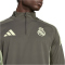 adidas Real Madrid Trainings-Sweatshirt 2025/26 Herren JP4051 - utility grey S