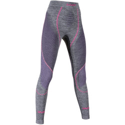 UYN Ambityon lange Funktionsunterhose melange Damen black melange/purple/raspberry XS
