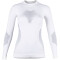UYN Fusyon Winter langarm Funktionsshirt Damen snow white/anthrazit/grey L/XL