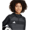 adidas Tiro 25 Essentials Winterized Sweatshirt Kinder JN9474 - black/white 128