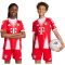 adidas FC Bayern München Heimtrikot 2025/26 Kinder JN8525 - red 128