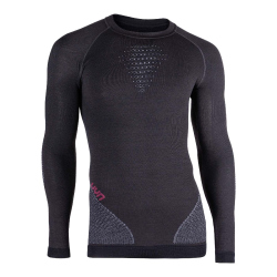 UYN Fusyon langarm Funktionsshirt Merinowolle Herren...