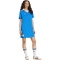 adidas Originals Real Madrid Icon Kleid 2025/26 Damen JM2122 - BLUEBIRD/white XS