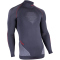 UYN Evolutyon Turtleneck langarm Funktionsshirt Herren charcoal/white/red L/XL