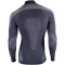 UYN Evolutyon Turtleneck langarm Funktionsshirt Herren charcoal/white/red XXL