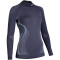 UYN Evolutyon langarm Funktionsshirt Damen charcoal/anthrazit/aqua XS