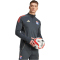 adidas Olympique Lyon Trainings-Sweatshirt 2025/26 Herren JL7747 - carbon/hazy beige XS