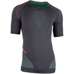 UYN Evolutyon Funktionsshirt Herren charcoal/green/orange...