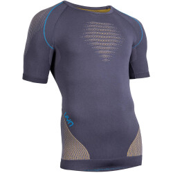 UYN Evolutyon Funktionsshirt Herren charcoal/gold/atlantic S/M