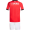 adidas SL Benfica Lissabon Heim-Minikit 2025/26 Kinder JN9943 - benfica red/white 128