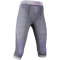UYN Fusyon 3/4 Funktionsunterhose Damen anthrazit/purple/pink S/M
