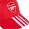adidas FC Arsenal Baseball Cap 2025/26 JX1126 - better scarlet/white 56 - 58 cm