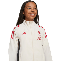 adidas FC Liverpool Präsentationsjacke 2025/26 Kinder JV6549 - wonder white 128