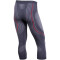 UYN Evolutyon 3/4 Funktionsunterhose Herren charcoal/white/red S/M