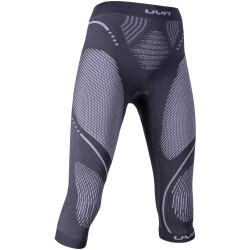 UYN Evolutyon 3/4 Funktionsunterhose Damen charcoal/white/light grey S/M