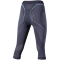 UYN Evolutyon 3/4 Funktionsunterhose Damen charcoal/anthrazit/aqua XS