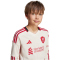 adidas FC Liverpool langarm Auswärtstrikot 2025/26 Kinder JV6454 - wonder white 140