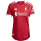 adidas FC Liverpool Authentic Heimtrikot 2025/26 Damen JV6432 - Strawberry Red XS