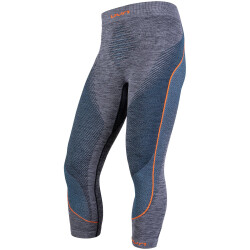 UYN Ambityon lange Funktionsunterhose melange Herren black melange/atlantic/orange shiny S/M