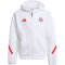 adidas FC Bayern München Einlaufjacke 2025/26 Kinder JM9437 - white/black 128