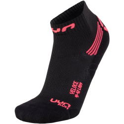 UYN Run Veloce Cool-Air-Flow Laufsocken Damen black/coral...