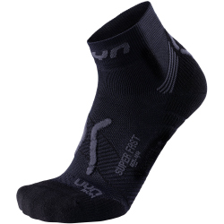 UYN Run Super Fast Laufsocken Herren black/anthrazit 45-47