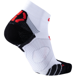 UYN Run Super Fast Laufsocken Herren white/red 39-41