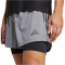 adidas Own the Run Climacool 2in1 Laufshorts Herren JW9700 - grey six mel XL
