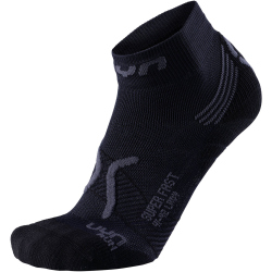 UYN Run Super Fast Laufsocken Damen black/anthrazit 37-38