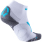 UYN Run Super Fast Laufsocken Damen white/turquoise 35-36