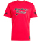 adidas Manchester United US T-Shirt 2025/26 Herren JN2905 - mufc red S