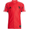 adidas Manchester United US Baseball T-Shirt 2025/26 Herren JN2832 - mufc red S