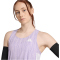 adidas Adizero Running Laufshirt Damen JV7157 - powder plum/magic lilac M