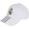 adidas Real Madrid Cap 2024/25 JX1635 - white/lgh solid grey 56 - 58 cm