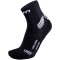 UYN Run Trail Challenge Laufsocken mit Cool-Air-Flow Technologie aus Natex Damen black/white 35-36
