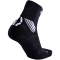 UYN Run Trail Challenge Laufsocken mit Cool-Air-Flow Technologie aus Natex Damen black/white 35-36