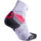 UYN Run Trail Challenge Laufsocken mit Cool-Air-Flow Technologie aus Natex Damen white/coral 35-36