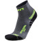 UYN Run Superleggera Laufsocken mit Cool-Air-Flow Technologie aus Natex Herren silver/yellow fluo 35-38