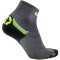 UYN Run Superleggera Laufsocken mit Cool-Air-Flow Technologie aus Natex Herren silver/yellow fluo 35-38