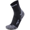UYN Winter Pro Laufsocken mit Cool-Air-Flow Technologie aus Natex Herren black/pearl grey 42-44