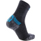 UYN Winter Pro Laufsocken mit Cool-Air-Flow Technologie aus Natex Herren anthrazit/azur 42-44