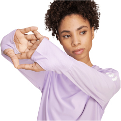 adidas Own The Run langarm Laufshirt Damen JW9670 - powder plum XS